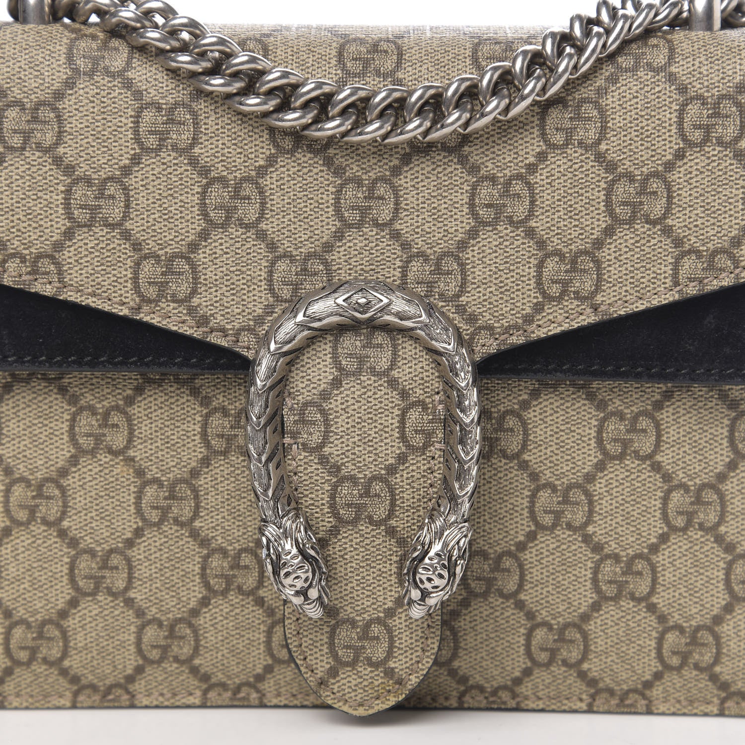 Gucci GG Supreme Monogram Mini Dionysus Shoulder Bag Black 13 of 13