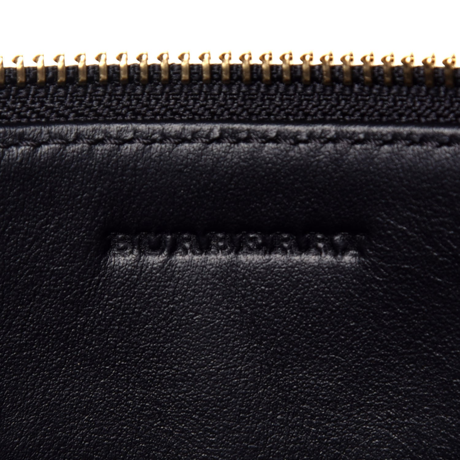 Burberry Haymarket Check Peyton Crossbody Clutch Bag Black 6 of 10
