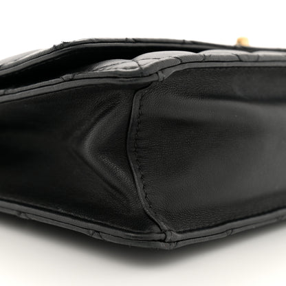 Chanel Lambskin Quilted Fantasy Pearl Flap Black 9 of 13