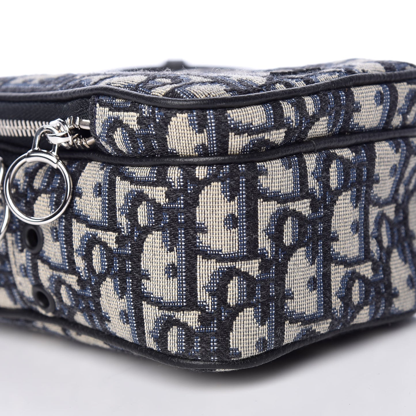 Oblique Crossbody Bag Blue