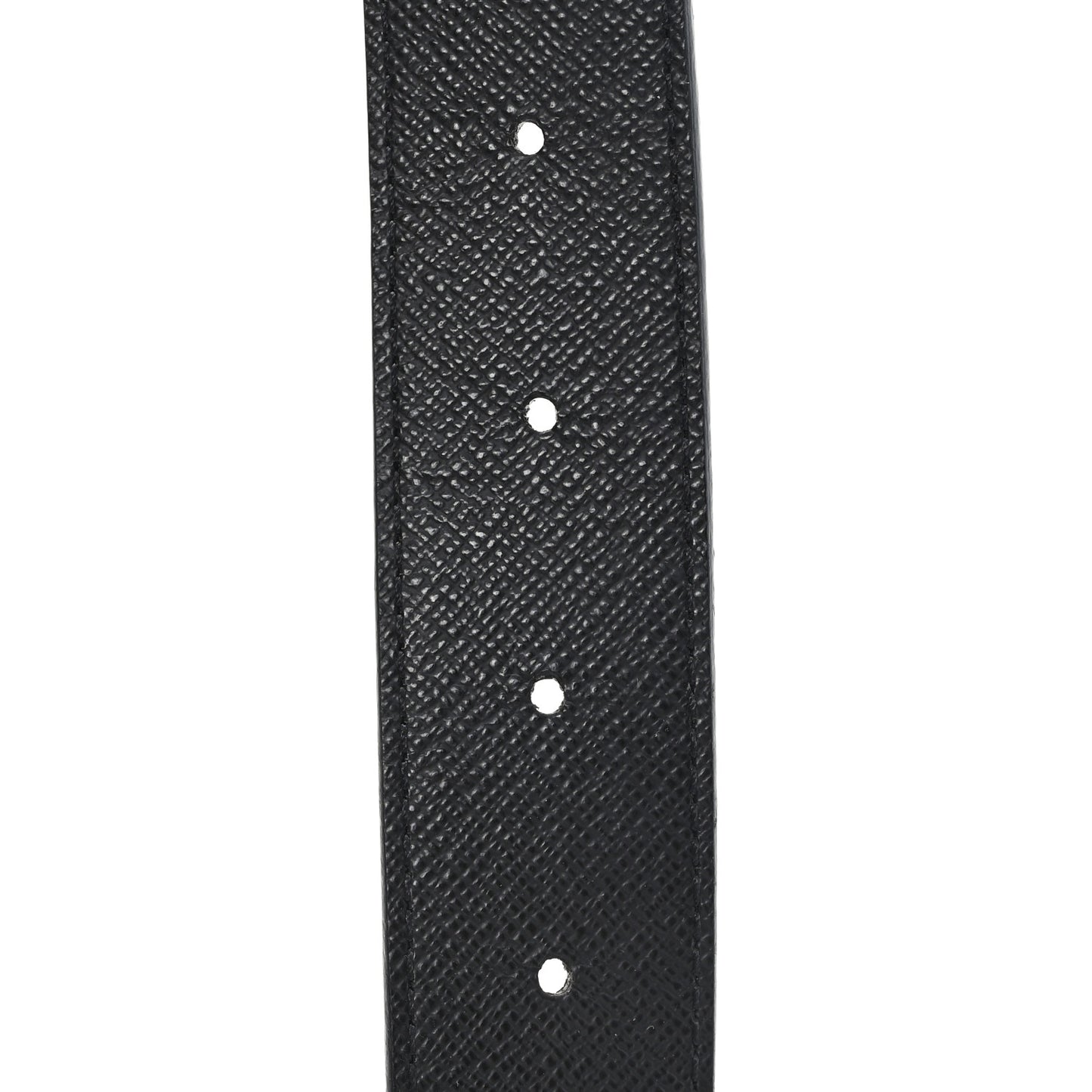 Calfskin Monogram 30mm LV Initiales Reversible Belt 85 34 Black