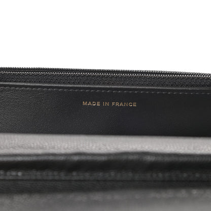 Chanel Caviar Quilted Coco Candy Wallet On Chain WOC Black 7 of 12