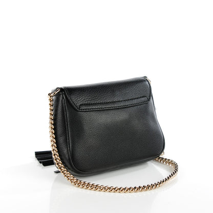 Gucci Pebbled Calfskin Small Soho Flap Crossbody Black 3 of 7