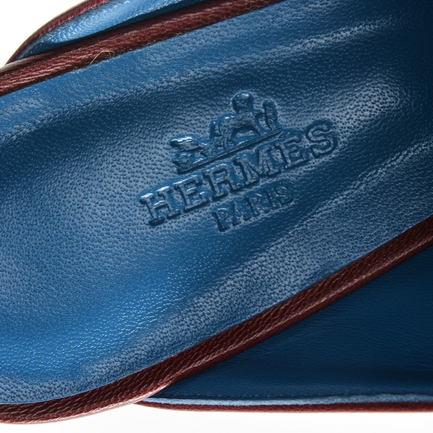 Hermes Chevre Paradis Mules 38 Carmin 7 of 7