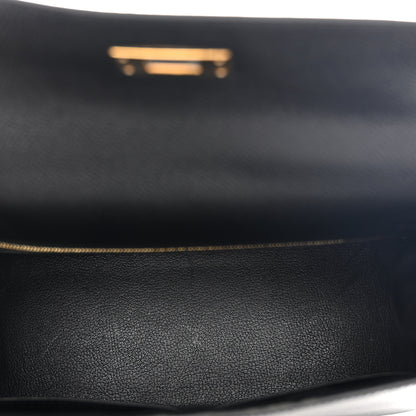 Hermes Epsom Kelly Sellier 28 Black 5 of 12