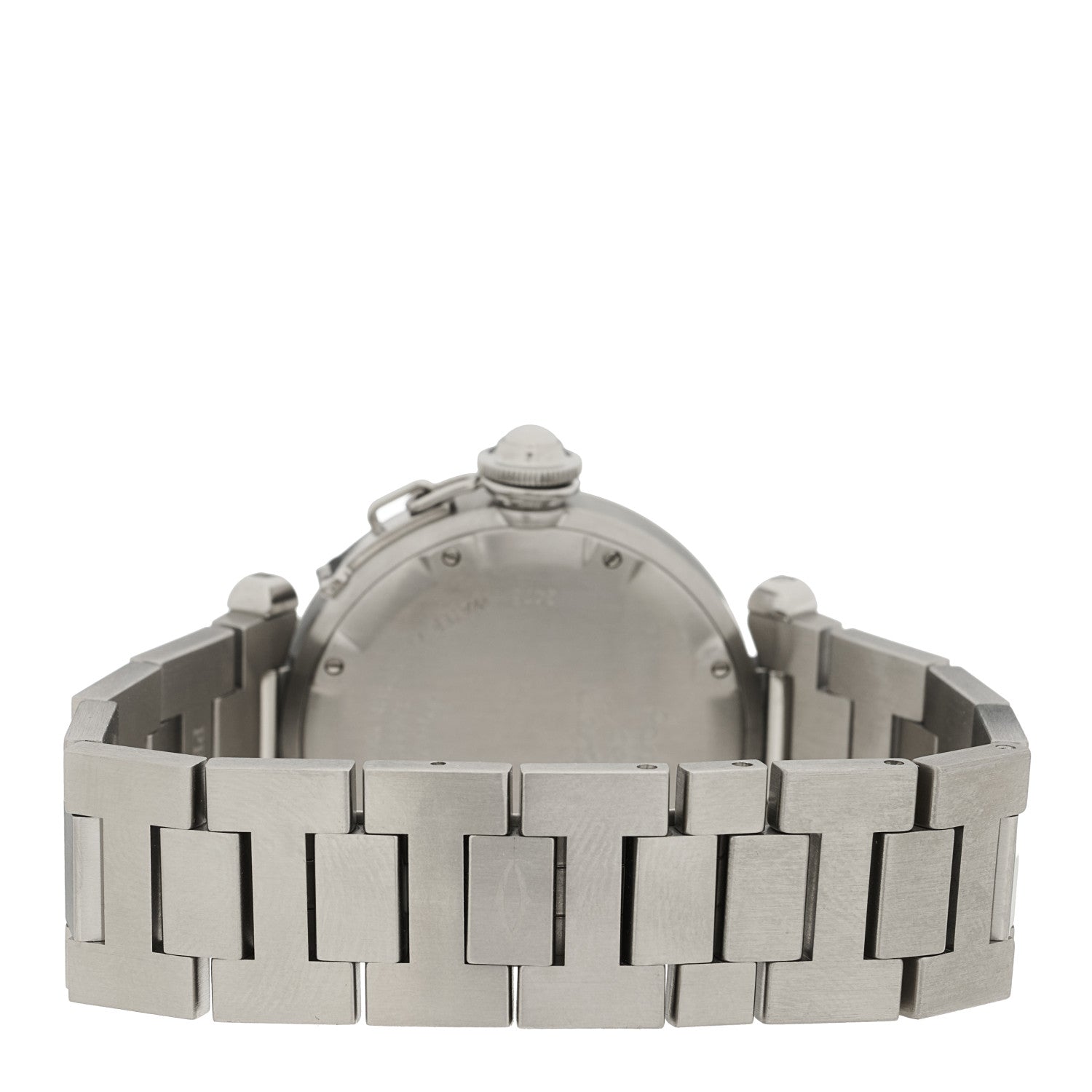 Cartier Stainless Steel 35mm Pasha C Big Date Automatic Watch Pink 3 of 4