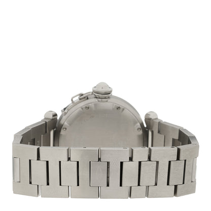 Cartier Stainless Steel 35mm Pasha C Big Date Automatic Watch Pink 3 of 4