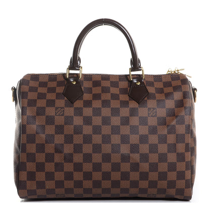 Louis Vuitton Damier Ebene Speedy Bandouliere 30 1 of 9