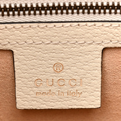 Gucci GG Supreme Monogram Small Queen Margaret Top Handle Bag White 6 of 11