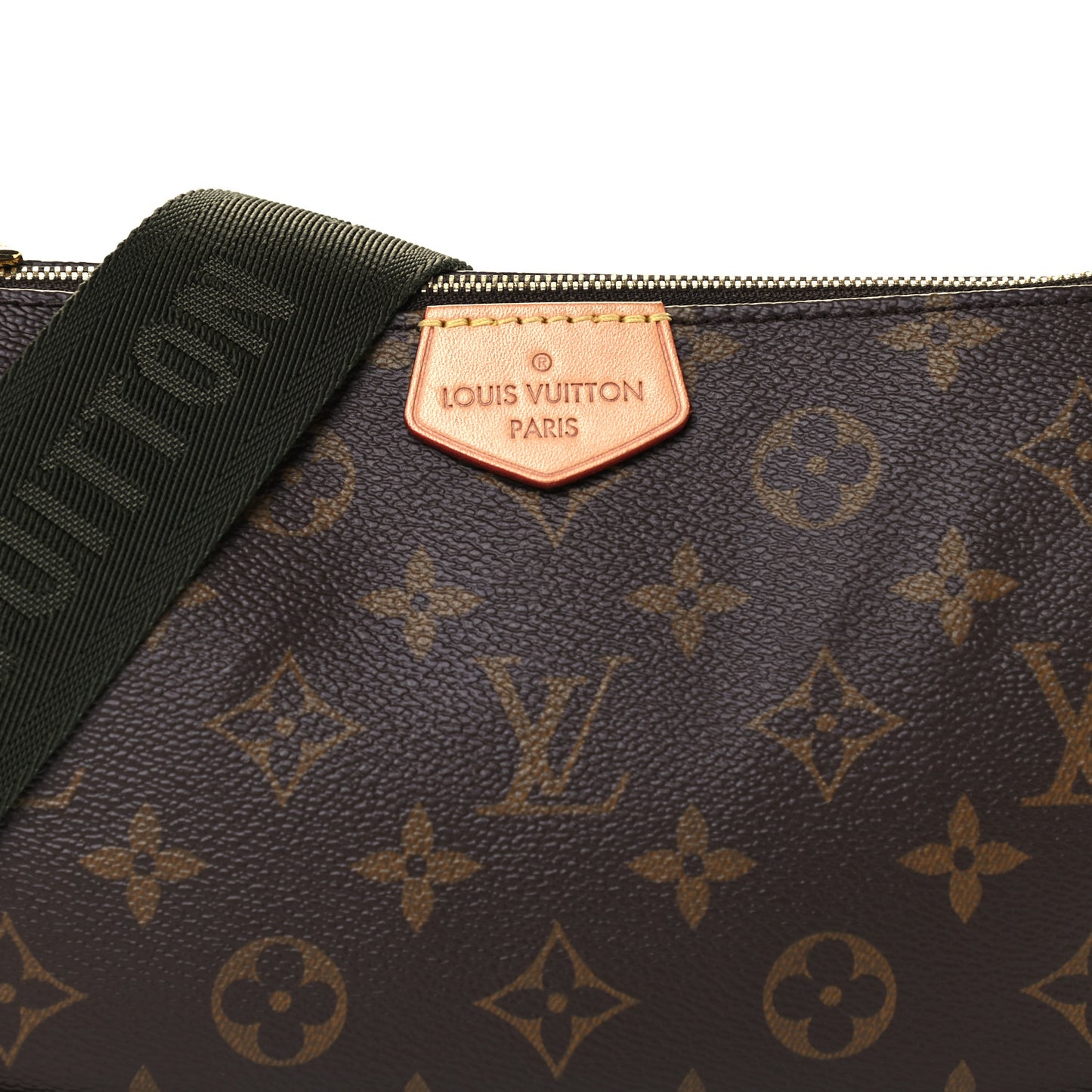 Monogram Multi Pochette Accessories Large Pochette Kaki