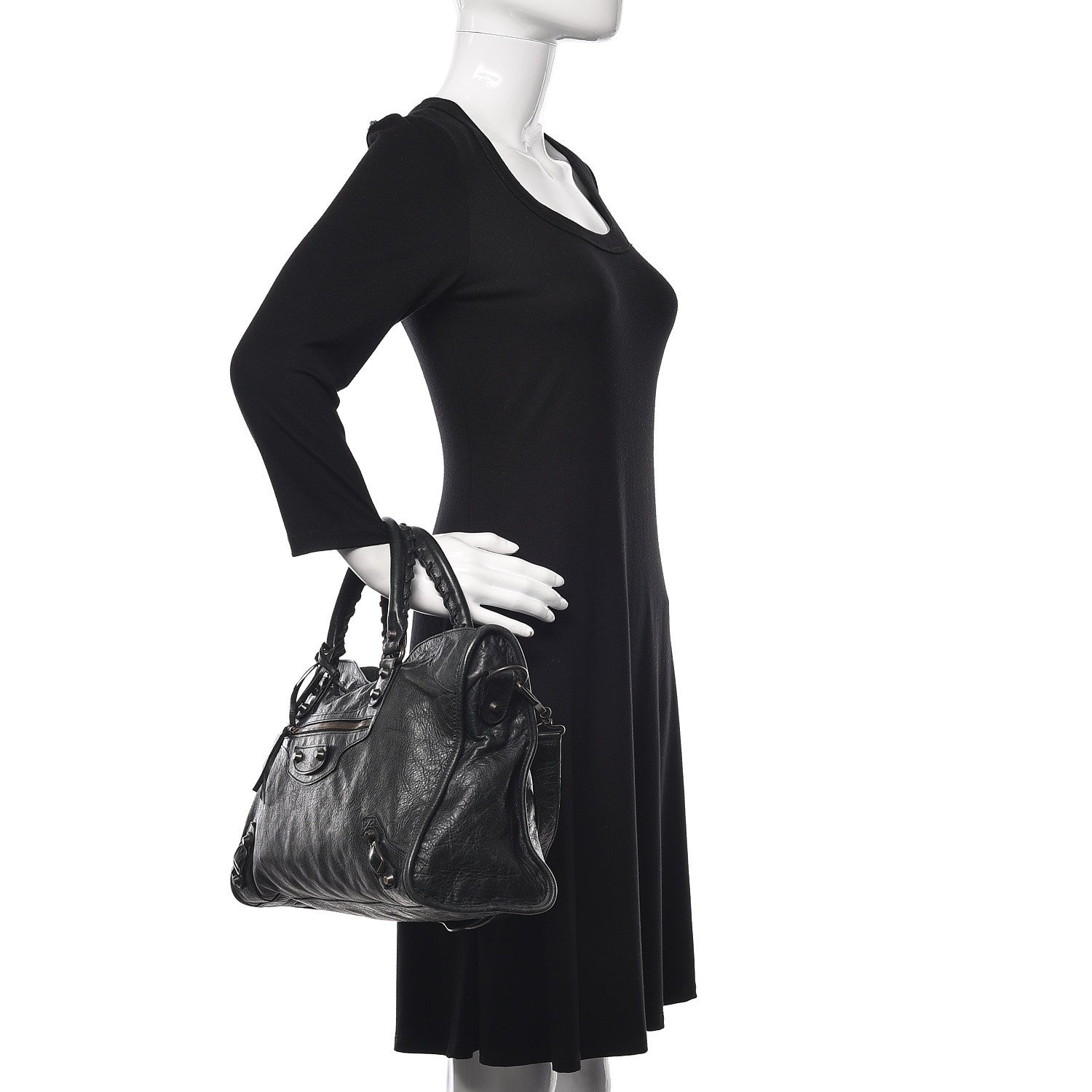 Balenciaga Agneau Classic Hardware City Black 2 of 10