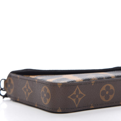 Louis Vuitton Monogram Animal Print Pochette Felicie Chain Wallet 7 of 13