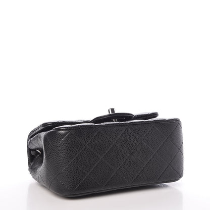 Chanel Caviar Quilted Mini Square Flap Black 4 of 8
