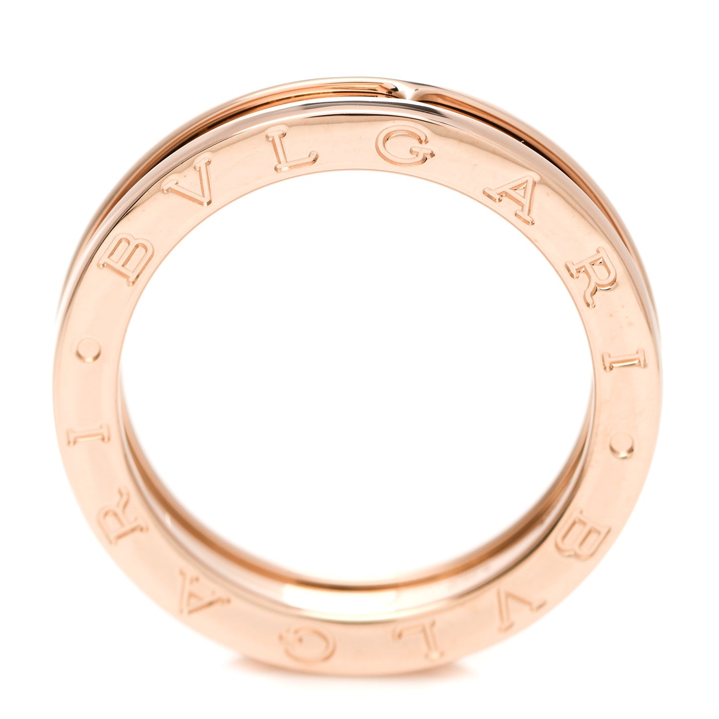 18K Rose Gold B.Zero1 One-Band Ring 59 8.75