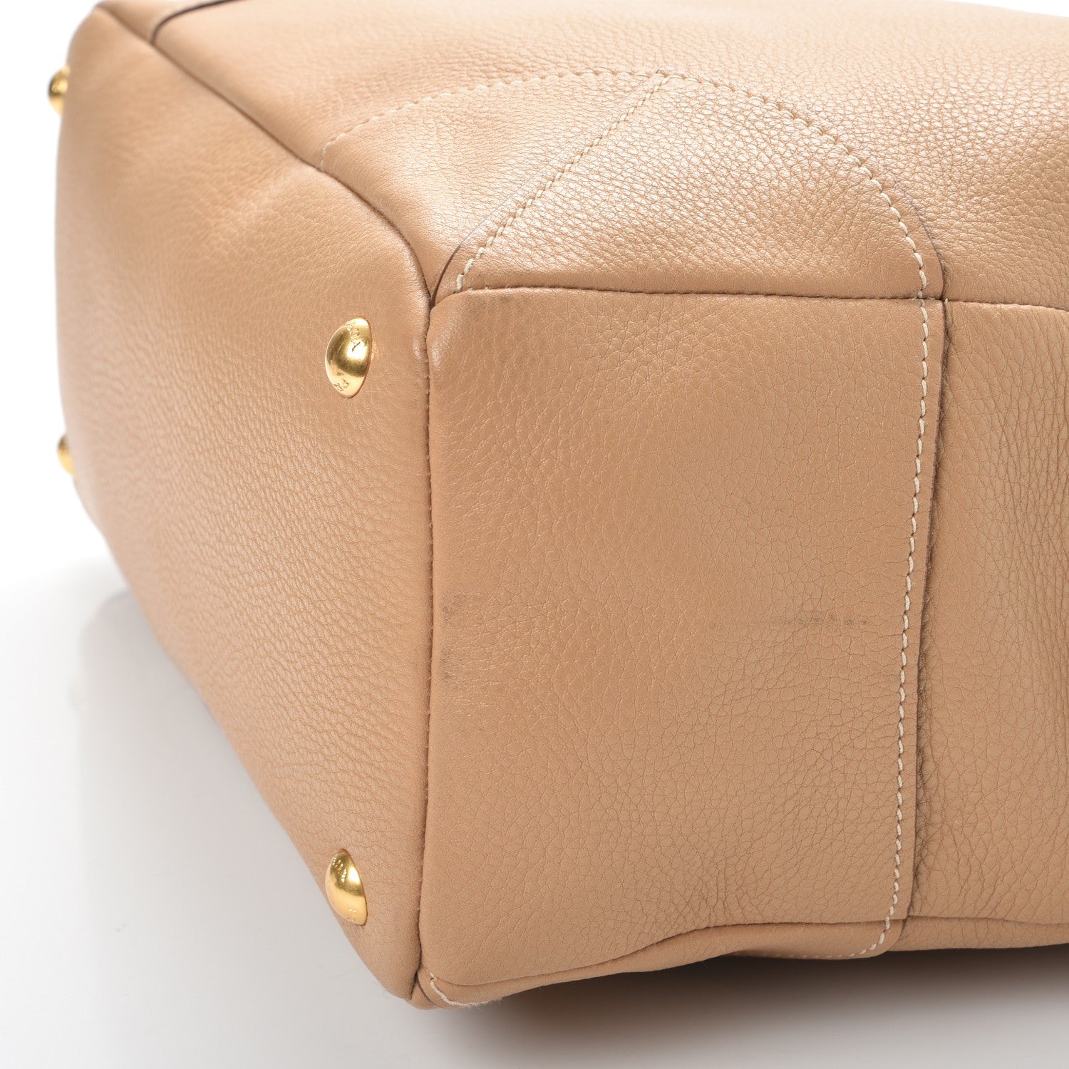 Prada Vitello Daino Hobo Sughero 12 of 14