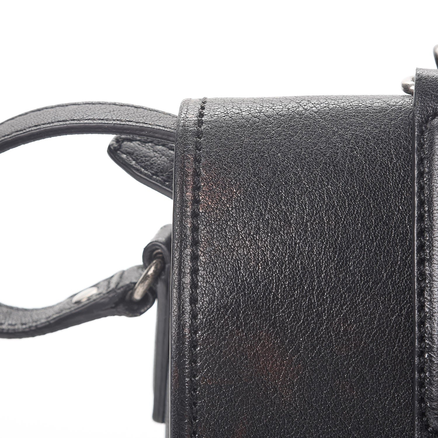 Saint Laurent Lambskin Large Charlotte Messenger Bag Black 9 of 14