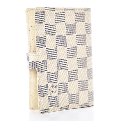 Louis Vuitton Damier Azur Small Ring Agenda Cover 3 of 7