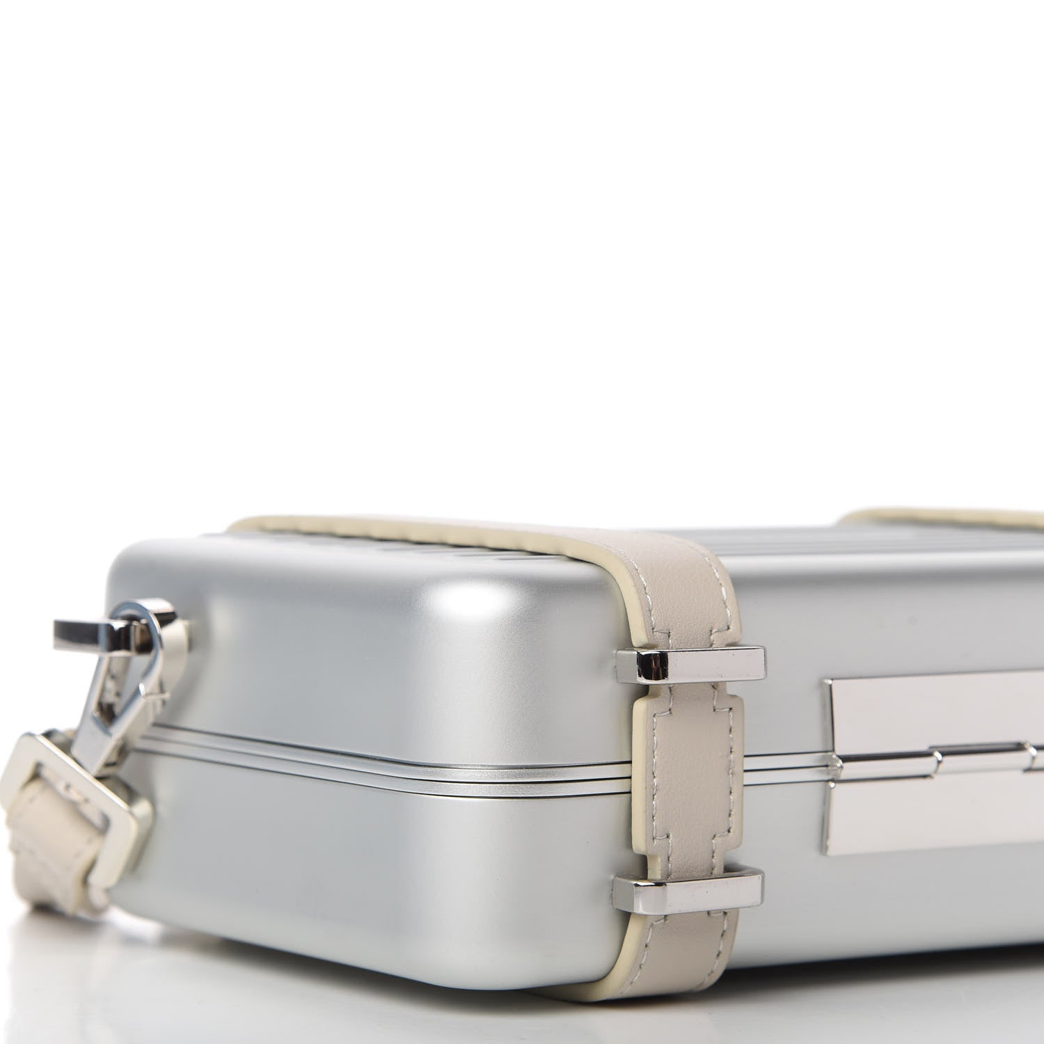 Christian Dior X RIMOWA Aluminum Personal Clutch On Strap Silver 6 of 11
