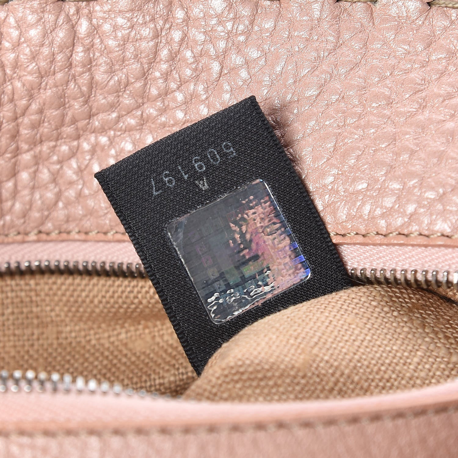 Fendi Cuoio Romano Selleria Mini Linda Satchel Cipria 8 of 13