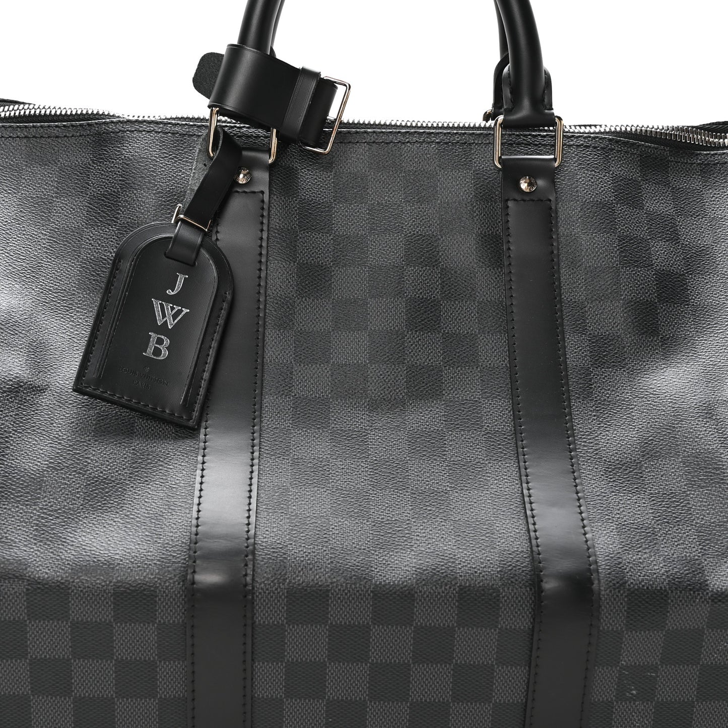 Damier Graphite Keepall Bandouliere 55