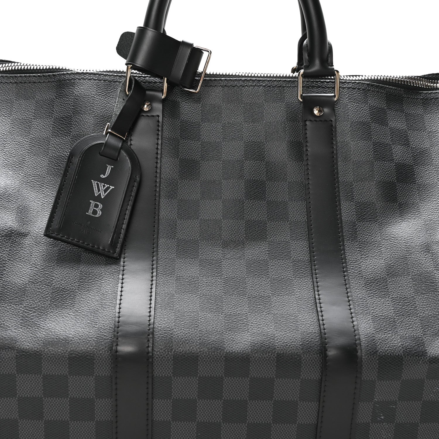 Louis Vuitton Damier Graphite Keepall Bandouliere 55 8 of 10