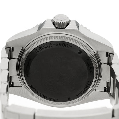 Rolex Stainless Steel 44mm Oyster Perpetual Date Sea-Dweller Deepsea James Cameron Watch Blue 126660 4 of 4