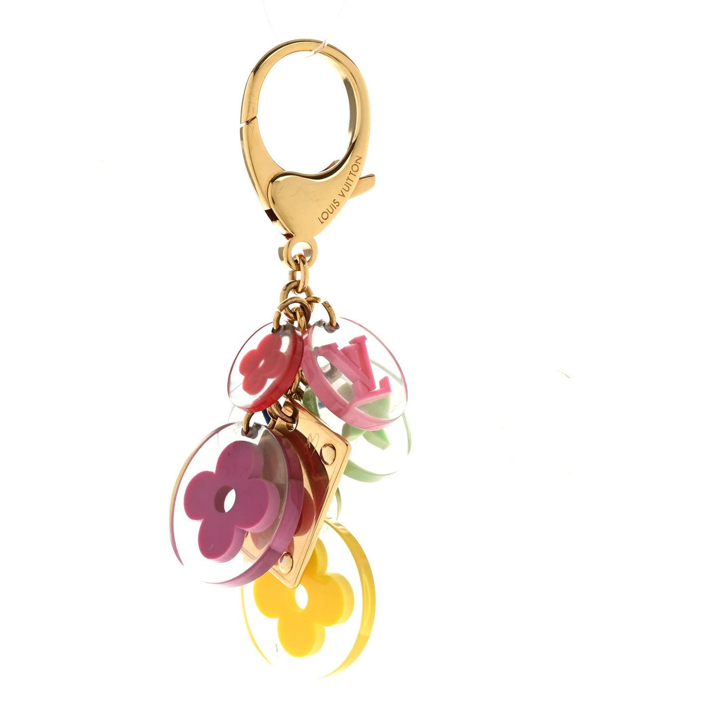 Resin Candy Fleurs Bag Charm Multicolor