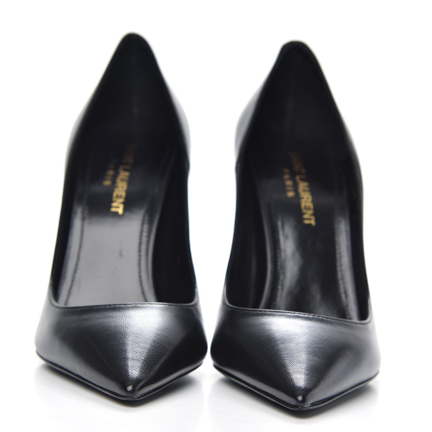 Saint Laurent Calfskin Zoe 105 Pump 36 Black 2 of 9
