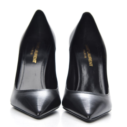Saint Laurent Calfskin Zoe 105 Pump 36 Black 2 of 9