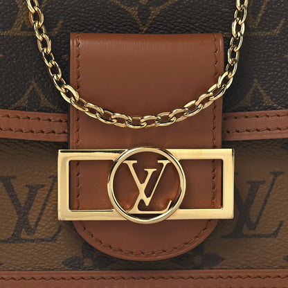 Louis Vuitton Reverse Monogram Dauphine Chain Wallet 7 of 10