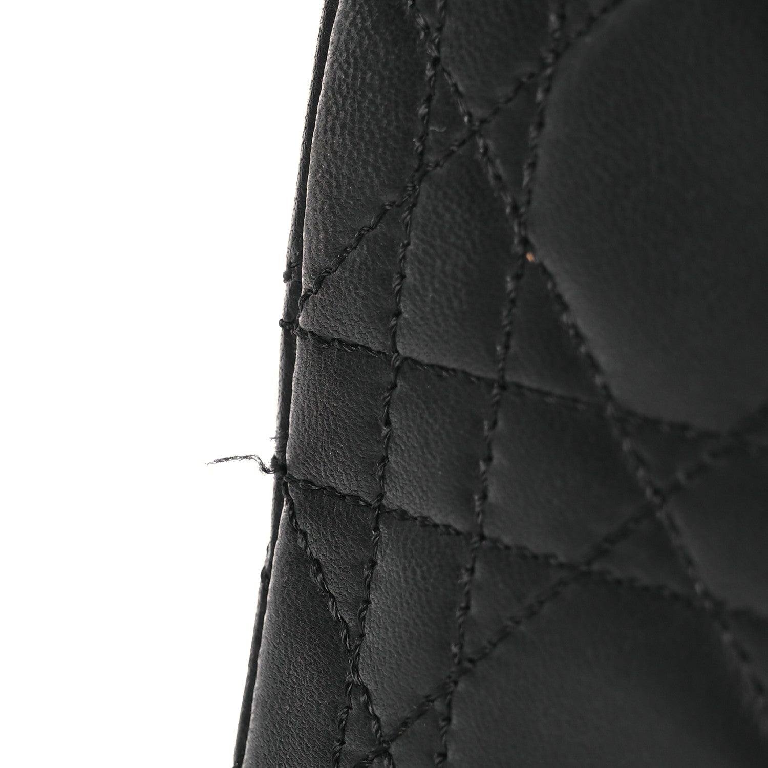 Christian Dior Lambskin Cannage Medium Lady Dior Black 12 of 15