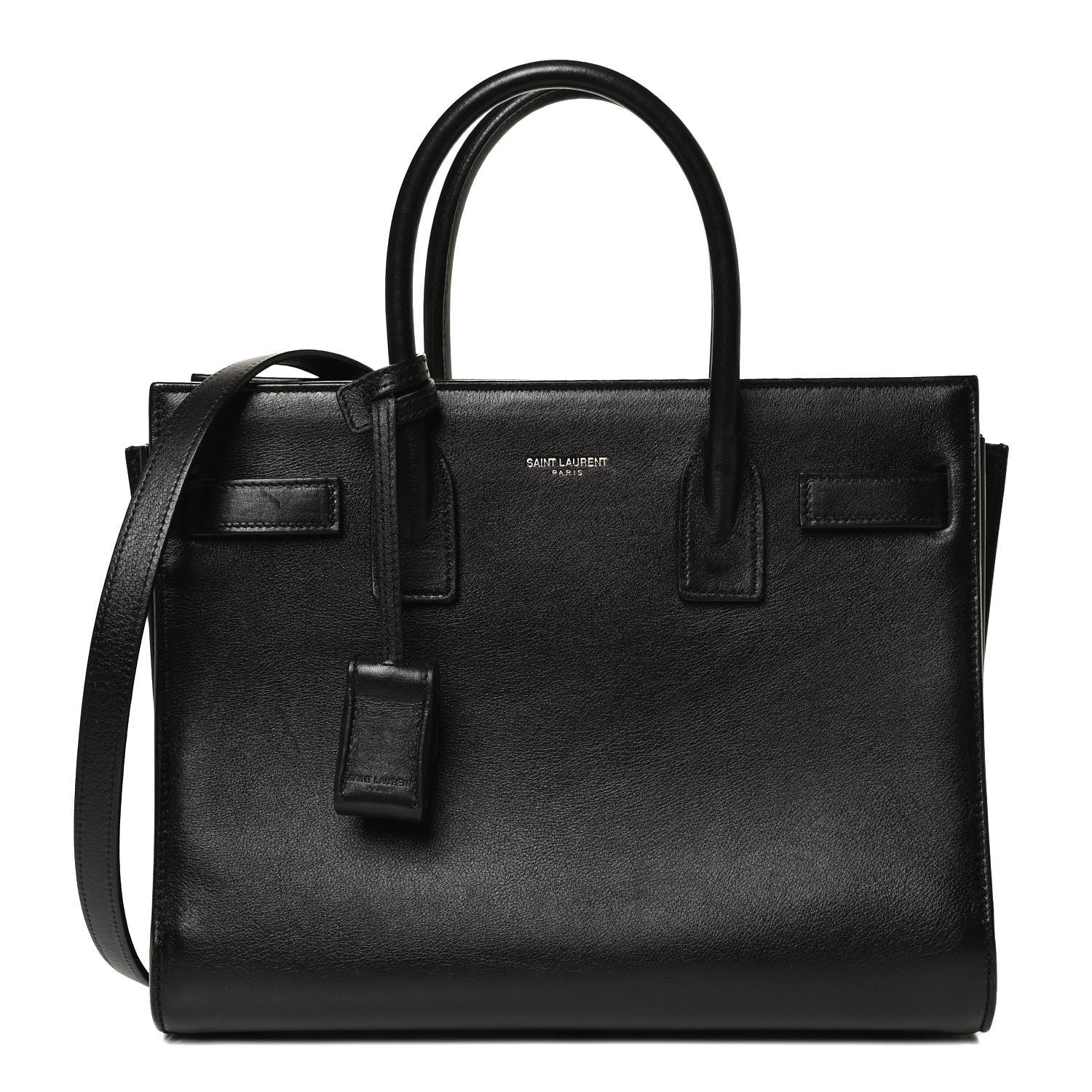 Saint Laurent Calfskin Baby Sac De Jour Black 1 of 9