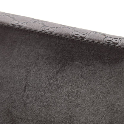 Gucci Guccissima Medium Abbey Tote Dark Brown 10 of 11