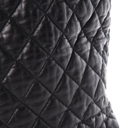 Chanel Lambskin Quilted Coco Cocoon Hobo Black 12 of 15