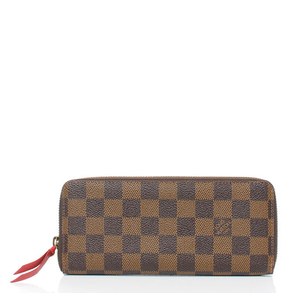 Louis Vuitton Damier Ebene Clemence Wallet 1 of 9