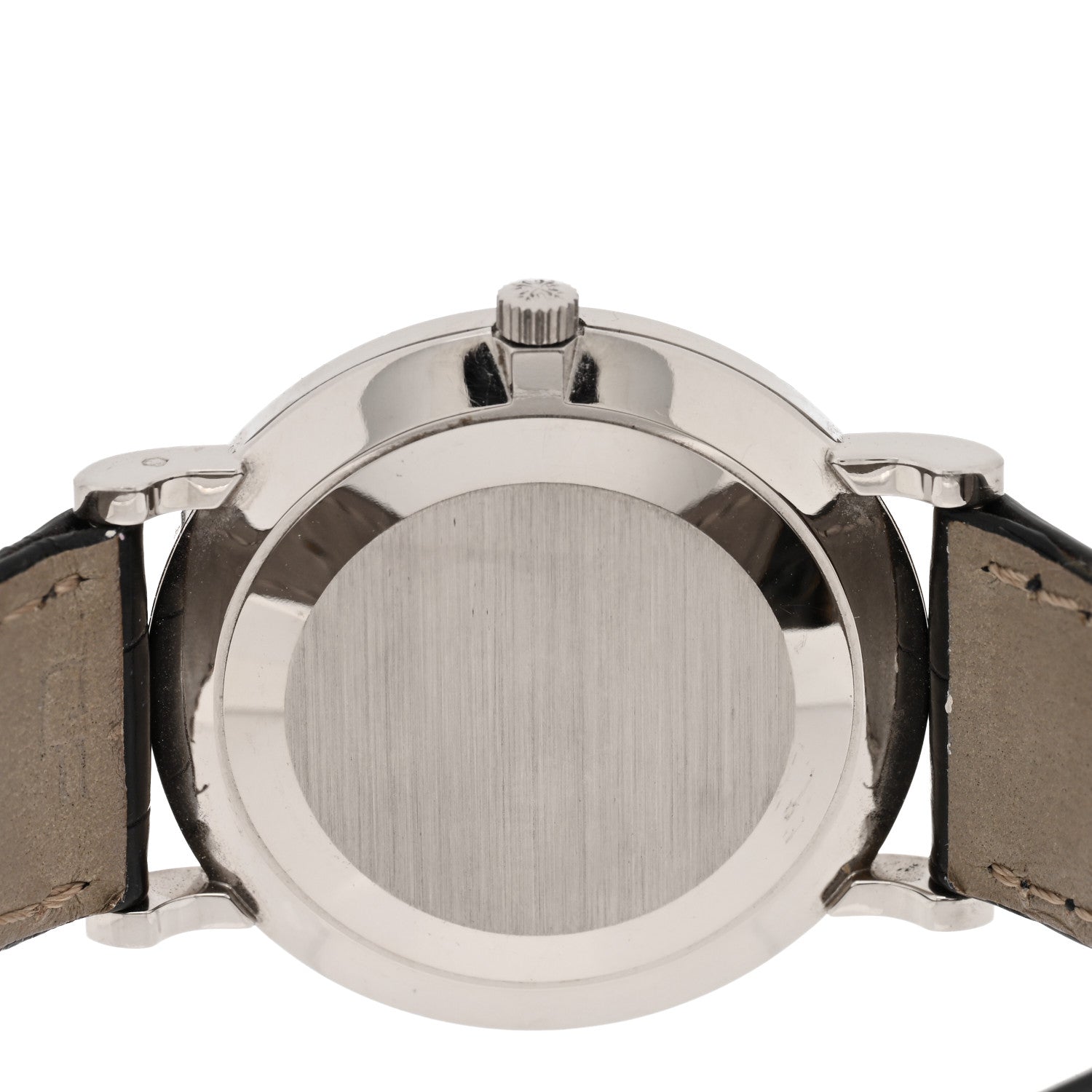 Patek Philippe 18K White Gold Alligator 33mm Calatrava Manual Winding Watch 5022 4 of 5