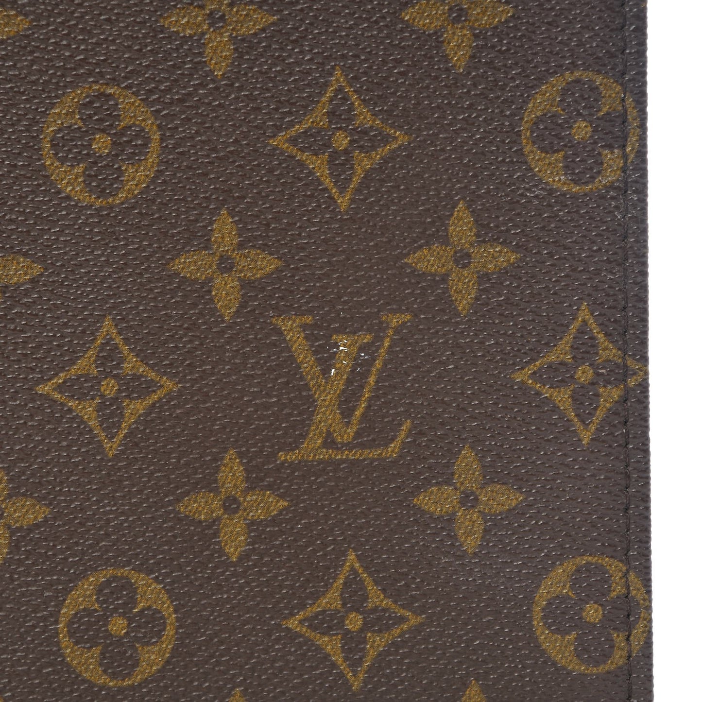 Monogram Small Desk Agenda Cover