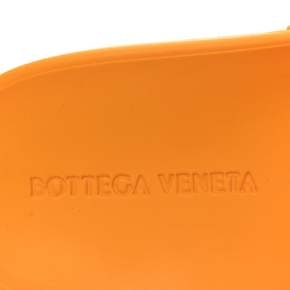 Bottega Veneta Rubber Carpet Slider Sandals 40 Tangerine 9 of 9