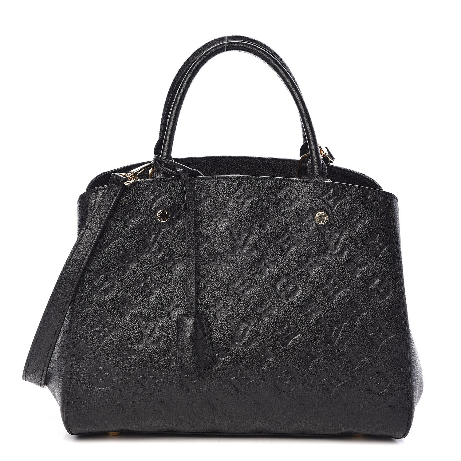 Louis Vuitton Empreinte Montaigne MM Black 1 of 10