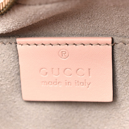 Gucci Calfskin Matelasse Small GG Marmont Chain Shoulder Bag Perfect Pink 6 of 14