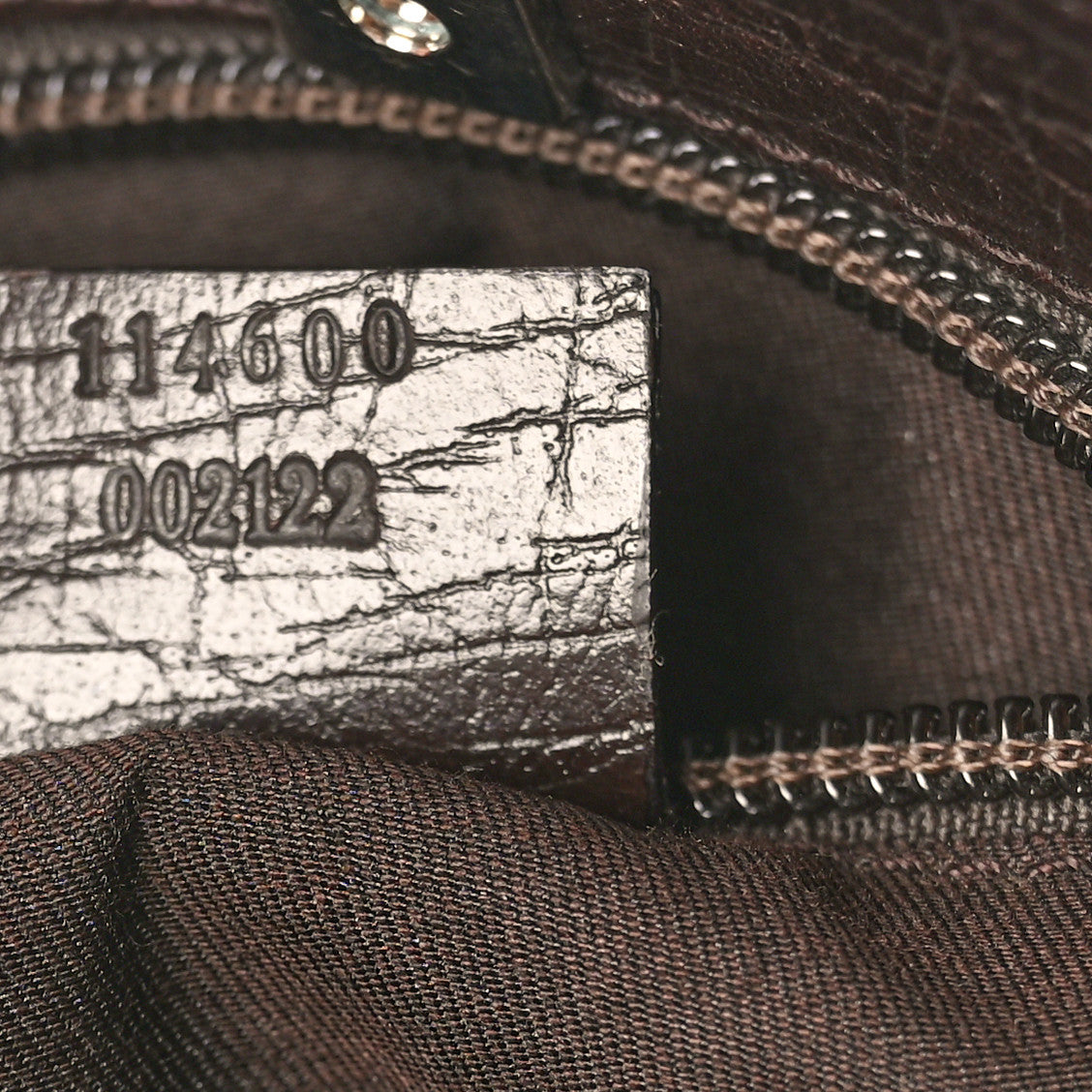 GG Supreme Monogram Mini Vertical Tote Dark Brown