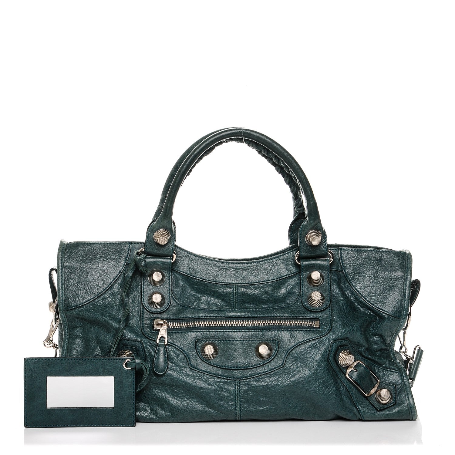 Balenciaga Agneau Giant 21 Silver Hardware Part Time Vert Menthe 1 of 6