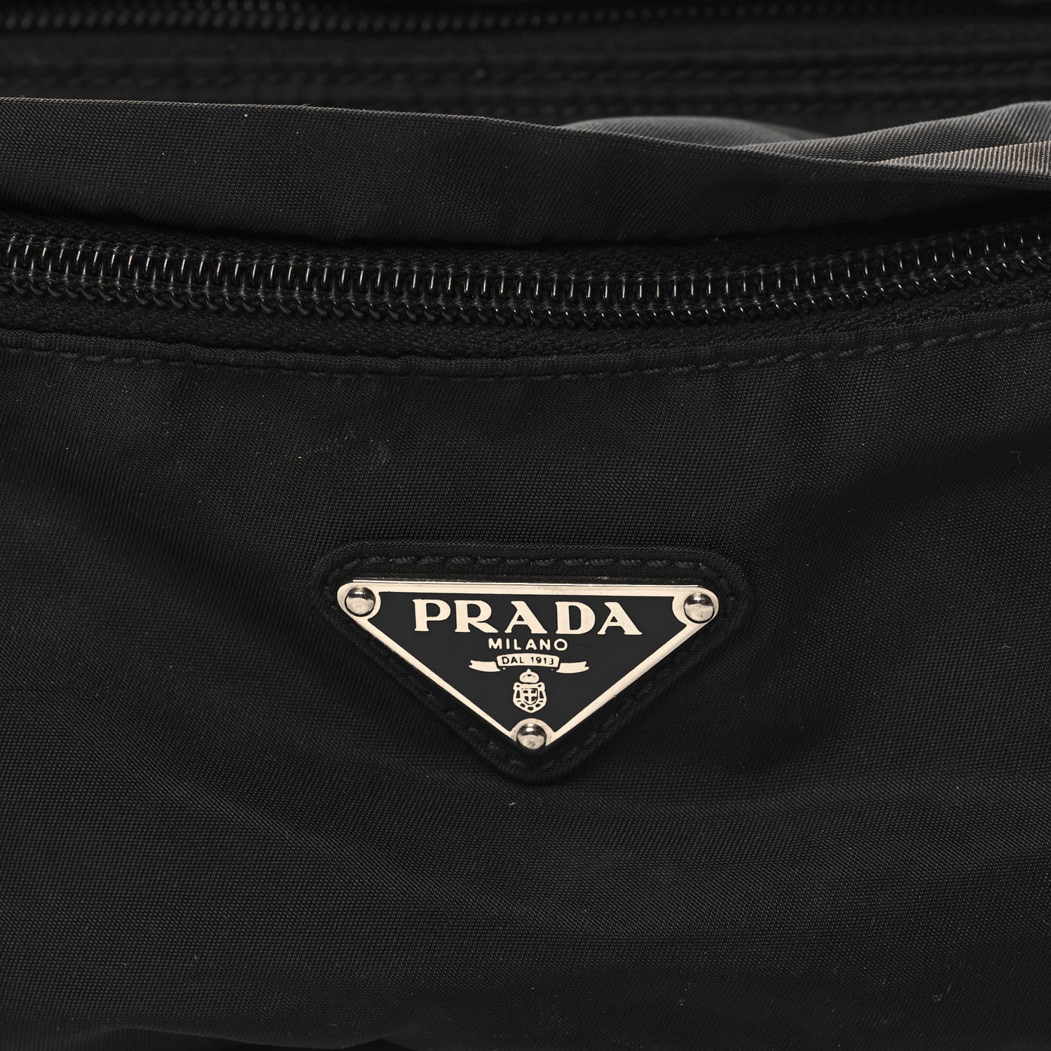 Prada Tessuto Nylon Montagna Belt Bag Black 8 of 10
