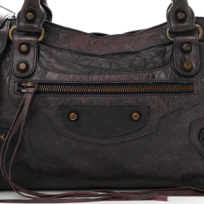 Balenciaga Agneau Classic Hardware First Raisin 9 of 12
