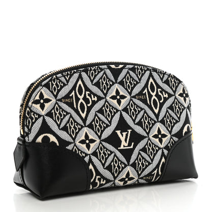 Louis Vuitton Jacquard Since 1854 Cosmetic Pouch PM Grey 3 of 7