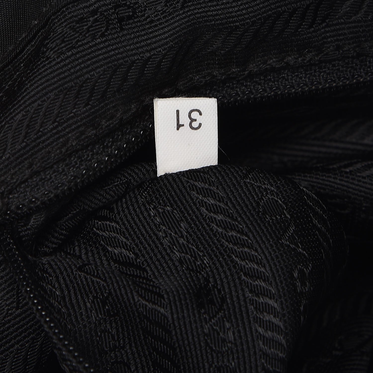 Prada Nylon Vela Medium Backpack Black 7 of 7