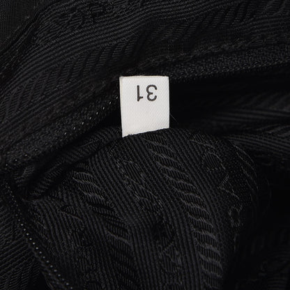 Prada Nylon Vela Medium Backpack Black 7 of 7