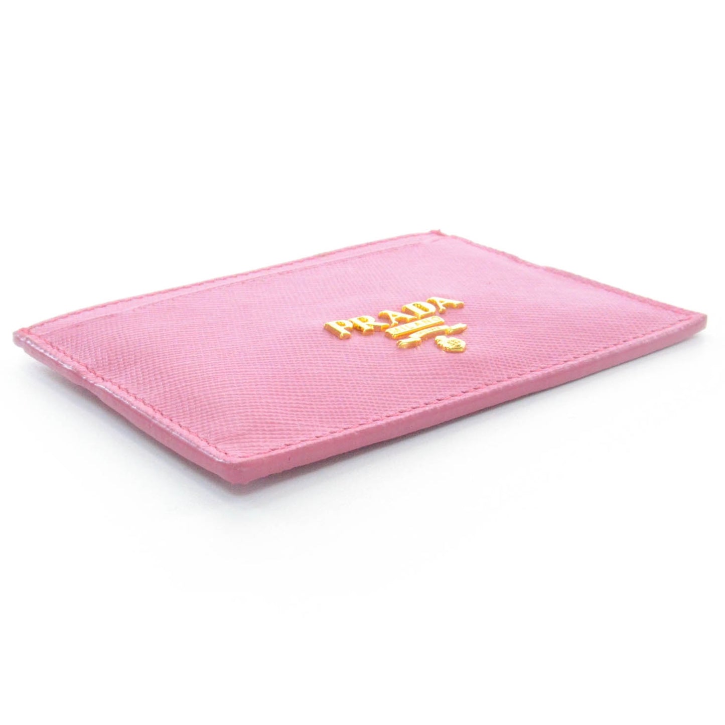 Saffiano Metal Card Case Geranio