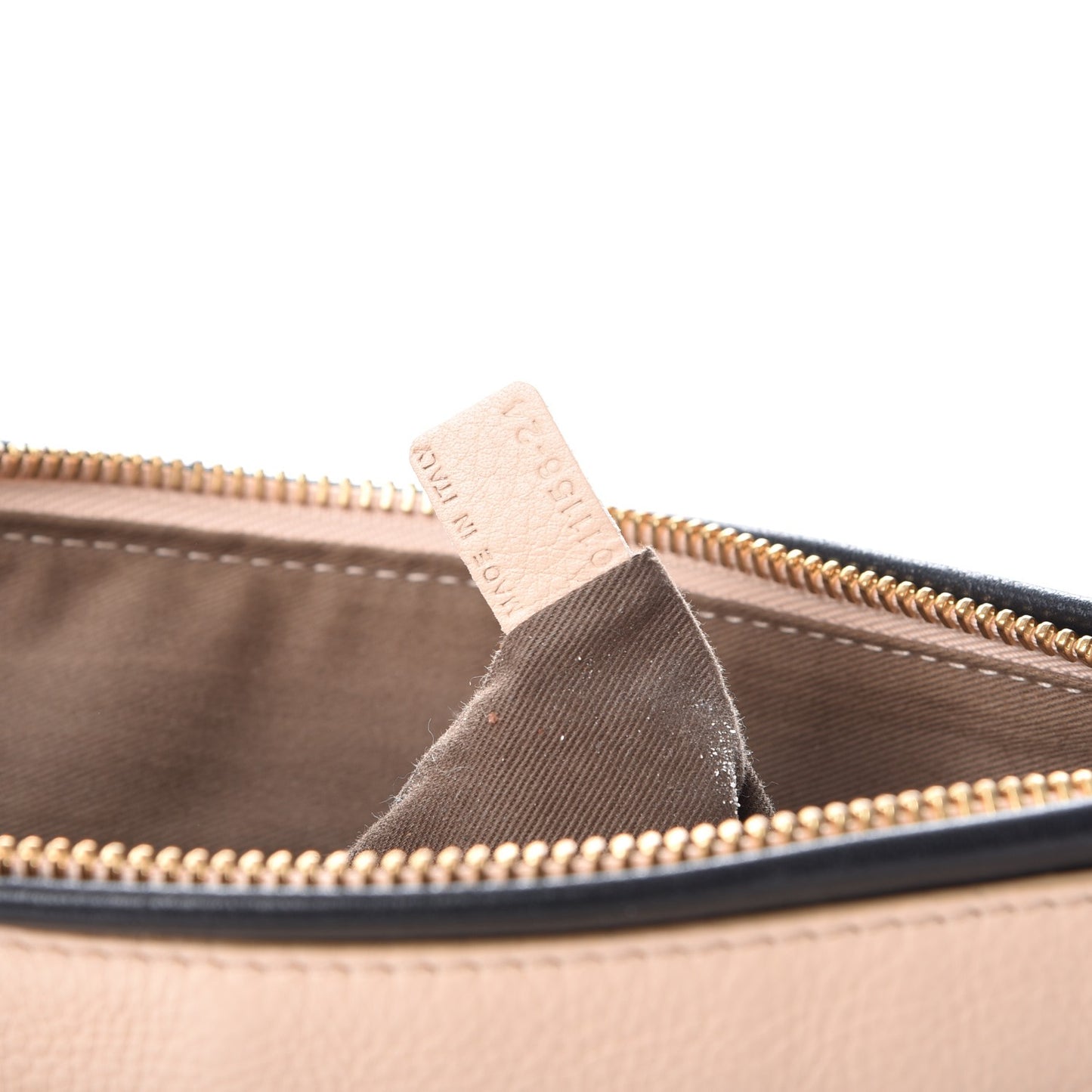 Calfskin Braided Medium Marcie Satchel Nude Pink