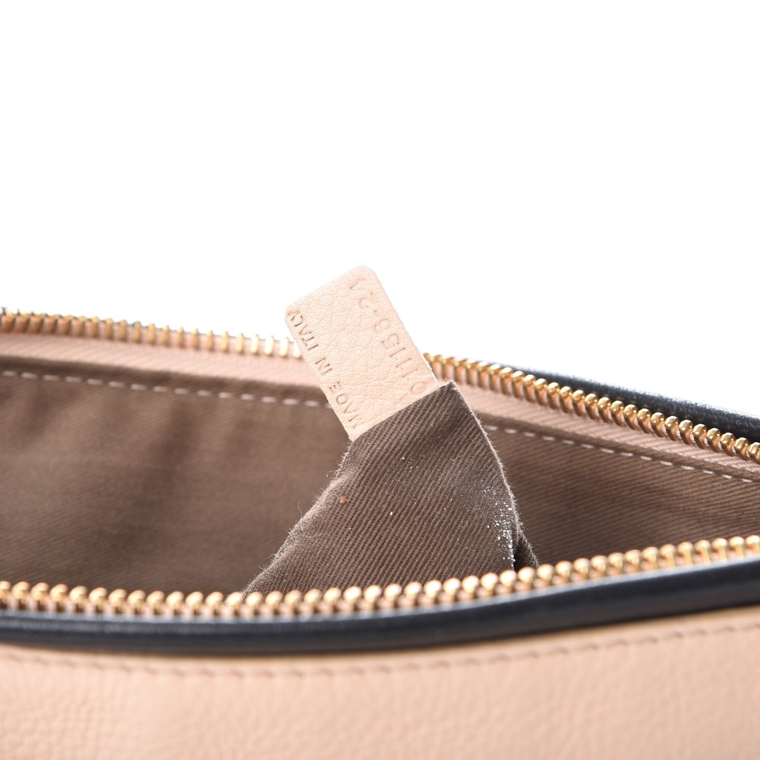 Chloe Calfskin Braided Medium Marcie Satchel Nude Pink 7 of 12